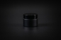 Preview: schwarzglas-dose-50ml-matt