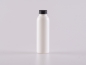 Preview: Flasche "Tara" 100ml, matt-weiss, mit Aludeckel