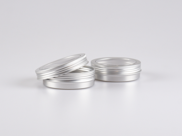 Aluminiumdose, 100ml, mit Sichtfenster, 3 Farben