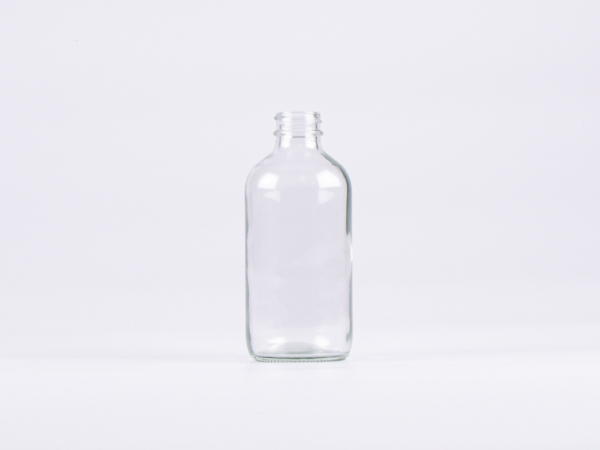 Klarglasflasche 250ml, 28/410, ohne Montur