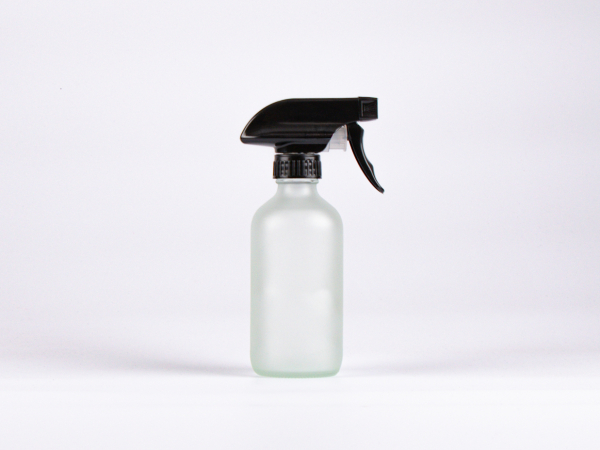 Glasflasche säuremattiert, 250ml, mit Triggerspray