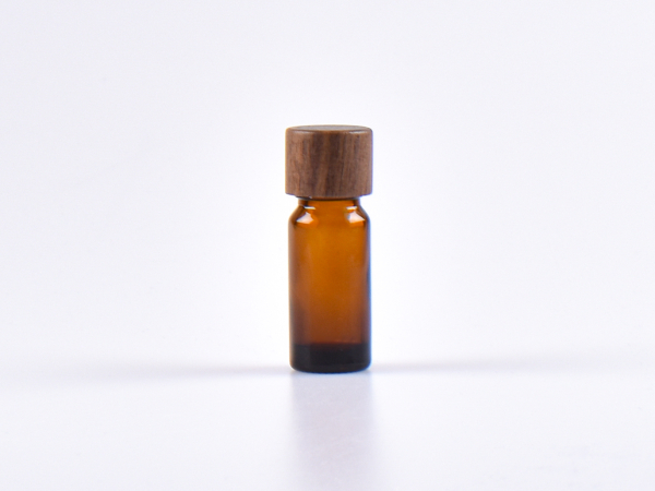 Braunglasflasche 10ml, mit Tropfmontur Walnut