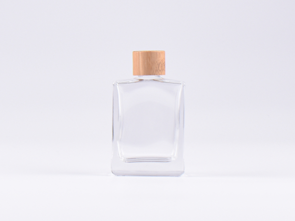 Glasflasche-mit-Schraubverschluss-Tropfmontur-Bambus