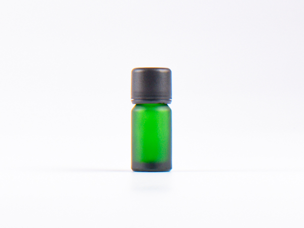 Grünglasflasche 10ml, mit Schraubverschluss OV