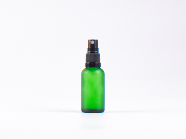 kosmetikflasche-schwarzmatt-glas