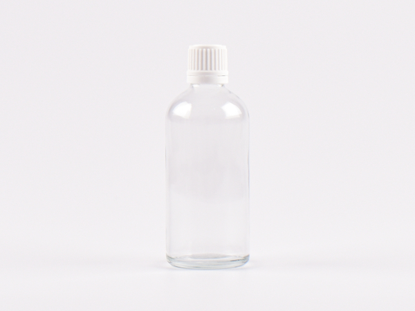 Flasche_Klarglas_Tropfflasche