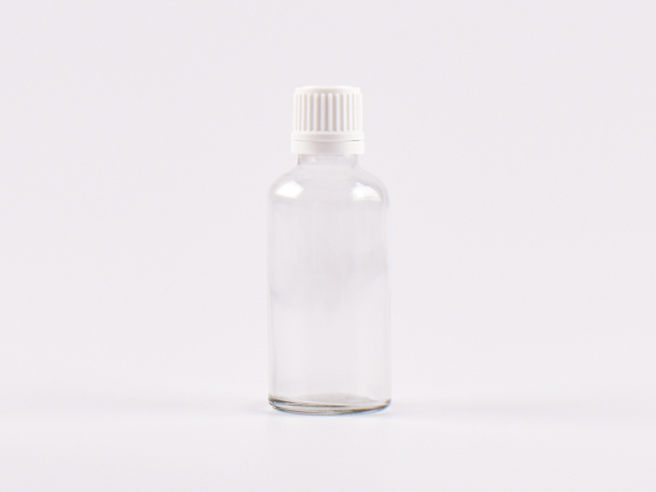 Flasche_Klarglas_Tropfflasche