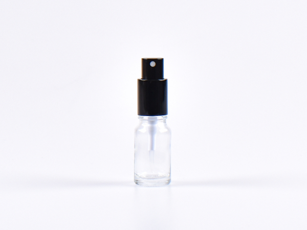 Klarglasflasche 10ml, mit Zerstäuber Aluminium, 4 Color