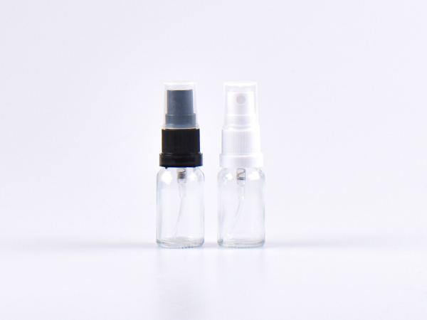 Klarglasflasche 10ml, mit Zerstäuber Kunststoff