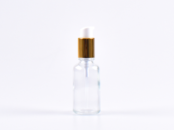 Flasche-Klarglas-Pumpe-30ml