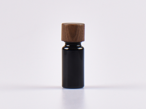 MIRON Violettglasflasche 10ml, mit Tropfmontur Walnut