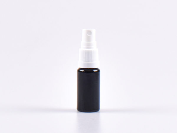 MIRON Violettglasflasche 10ml, mit Zerstäuber Kunststoff