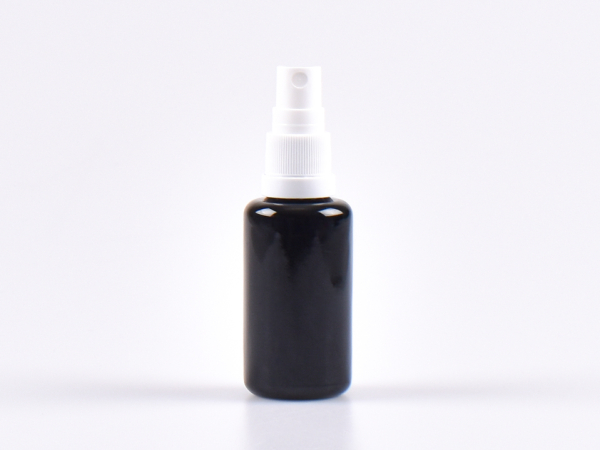 MIRON Violettglasflasche 30ml, mit Zerstäuber Kunststoff