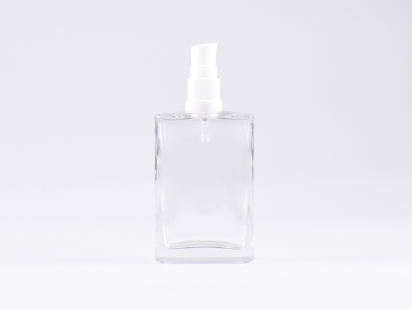 Klarglasflasche Miro 100ml - Lotionspumpe Kunststoff