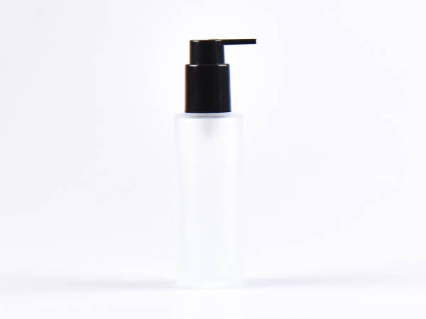 kosmetikflasche--mattiert-100ml-dispenser-schwarz