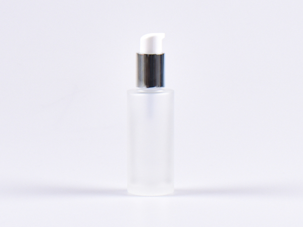 kosmetikflasche-glas-matt-30ml-gel-oel-pumpe