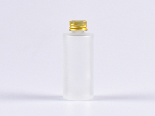 glasflasche-50ml-matt-aludeckel-silber-gold