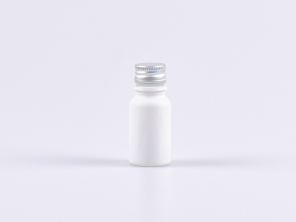 10ml-flasche-glas-weiss-matt-golddeckel