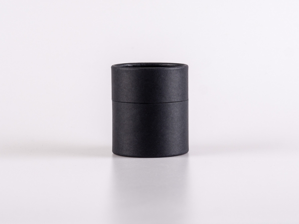 Dose "Eco" 170ml, aus Pappe, mattschwarz