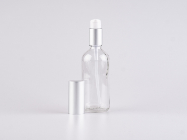 Flasche-Klarglas-Pumpe-100ml