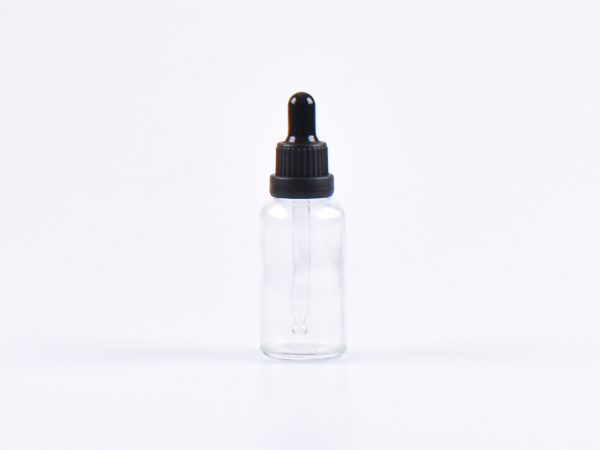 Flasche-Klarglas-OV-Verschluss-Pipette