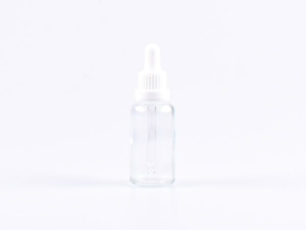 Flasche-Klarglas-OV-Verschluss-Pipette
