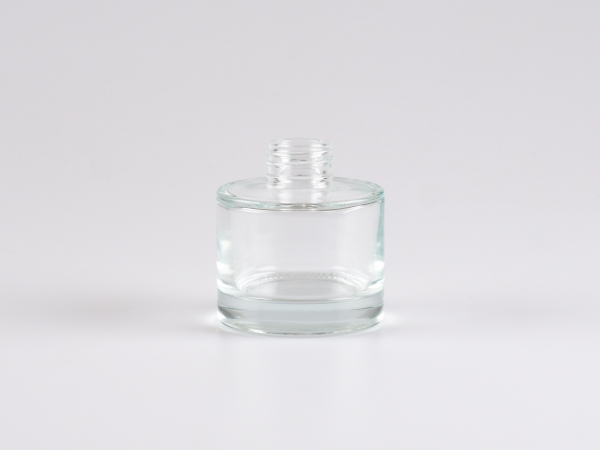 Rundflasche "Lilly", Klarglas, 90ml, 28/410, ohne Montur