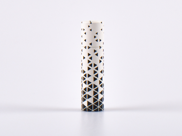 Lippenstifthülse "Eco Design Geometric", 5ml, aus Pappe