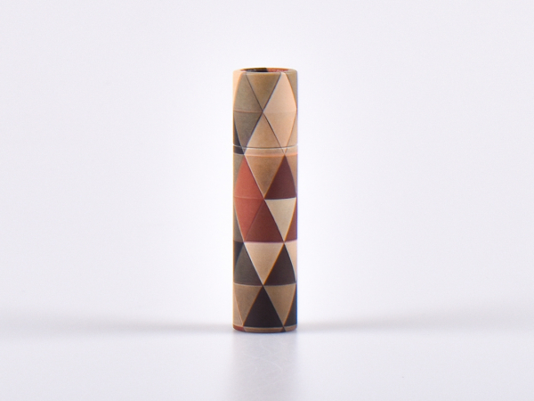 Lippenstifthülse "Eco Design Geometric", 5ml, aus Pappe