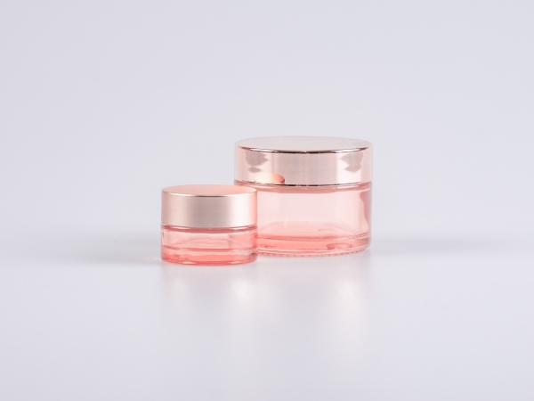 Salbendose "Lucy", 7ml, mit Deckel rosé