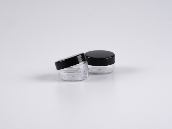 Mini Dose, 10ml, transparent-schwarz-weiss