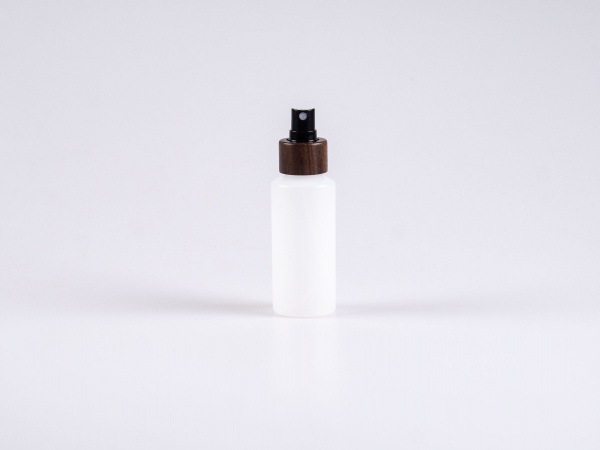 Flasche "Nasa" 100ml, LD-PE, mit Zerstäuber Walnut