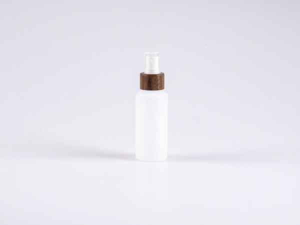 Flasche "Nasa" 100ml, LD-PE, mit Zerstäuber Walnut