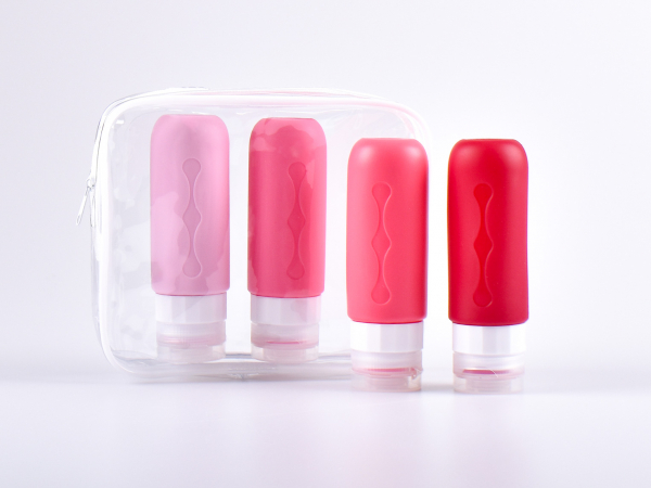Silikon Reiseset, Traveltubes, 90ml, 4-teilig