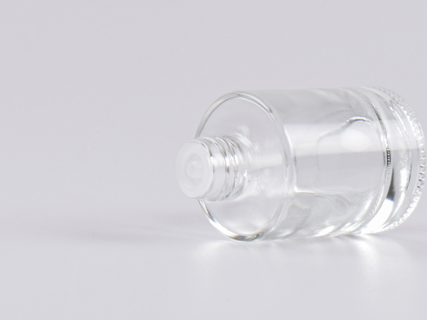 Glasflasche "Raoul" 30ml, mit Tropfmontur Bambus