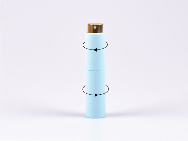 Zerstäuber "Twist", pastell, hellblau, 10ml