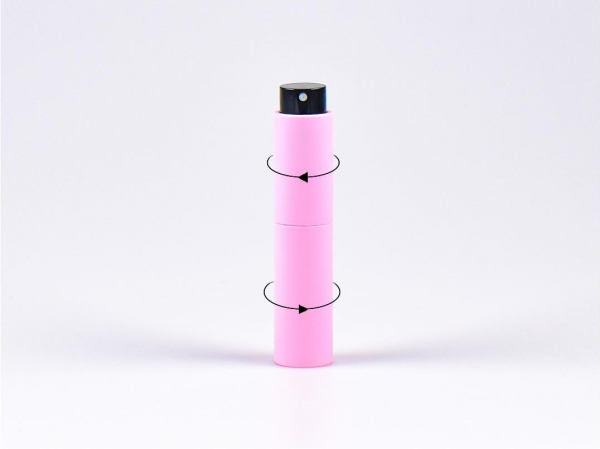 Zerstäuber "Twist", pastell, rosa, 10ml