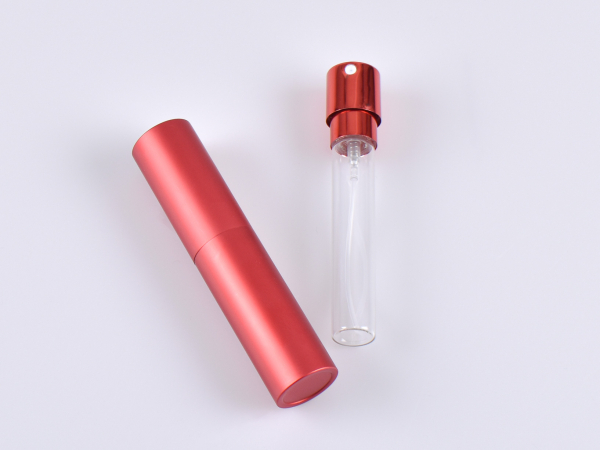 Zerstäuber "Twist" metallic, rot, 10ml