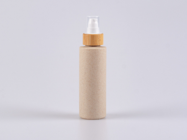 Bioflasche "CERES",  100ml, mit Lotionspumpe Bambus