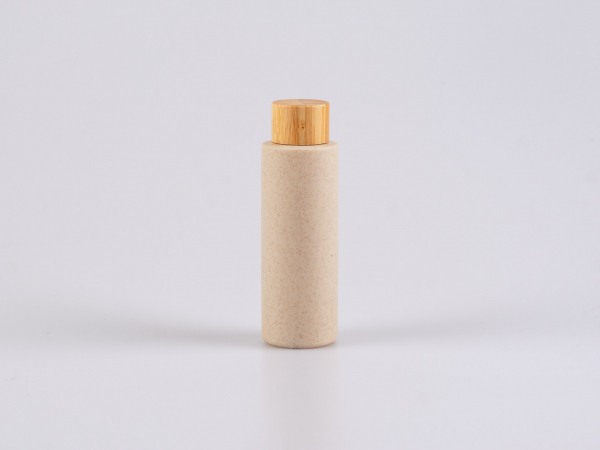 Bioflasche "CERES",  100ml, mit Schraubverschluss Bambus