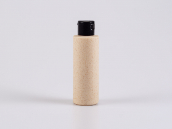 Bioflasche "CERES",  100ml, mit FlipTop schwarz