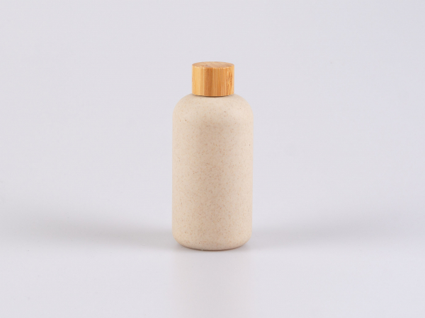 Bioflasche "CERES",  250ml, nature, mit Bambusdeckel