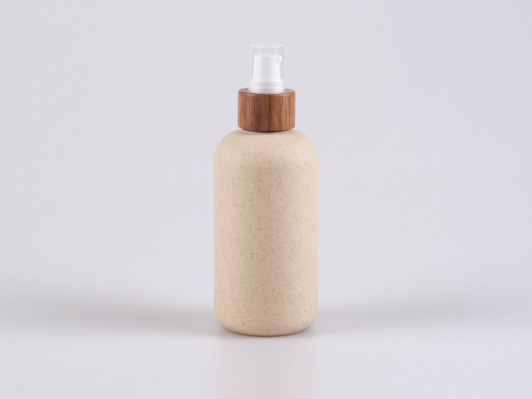 Bioflasche "CERES",  250ml, mit Lotionspumpe Walnut