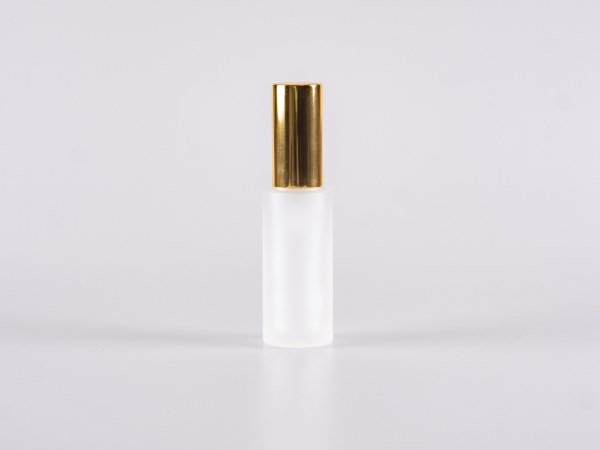 glasflasche-30ml-silber-pumpe