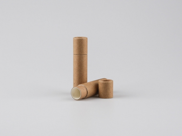 Lippenstifthülse "Eco" 5ml, aus Pappe, natur