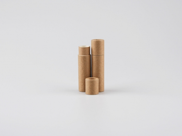 Lippenstifthülse "Eco" 5ml, aus Pappe, natur