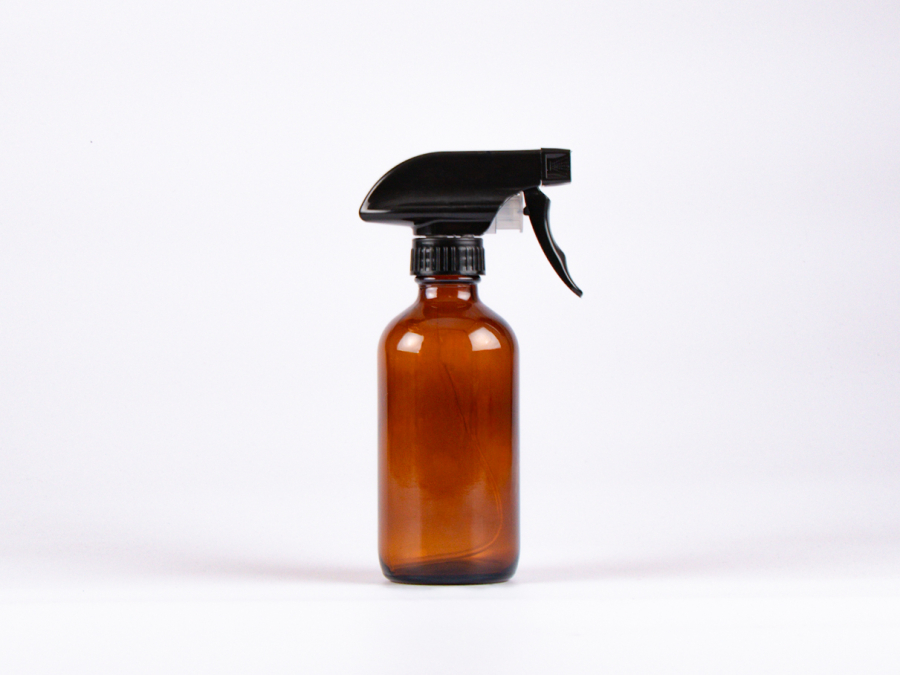 Braunglasflasche 250ml, mit Triggerspray