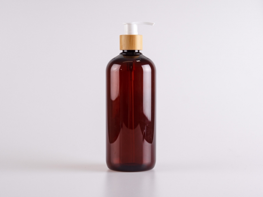 Flasche "Alex" 500ml, mit Dispenser Bambus