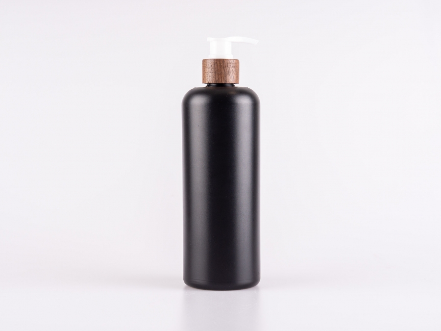 Flasche "Ben" 500ml, mit Dispenser Walnut