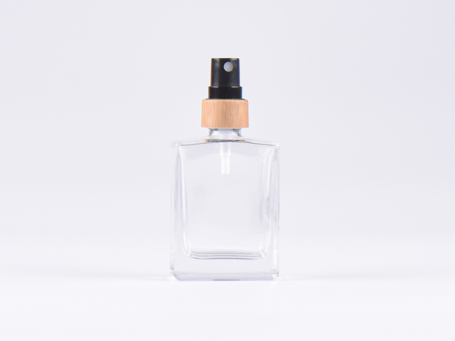 Klarglasflasche Miro 50ml - Zerstäuber Bambus